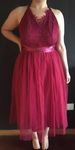 Vestido Bordeaux