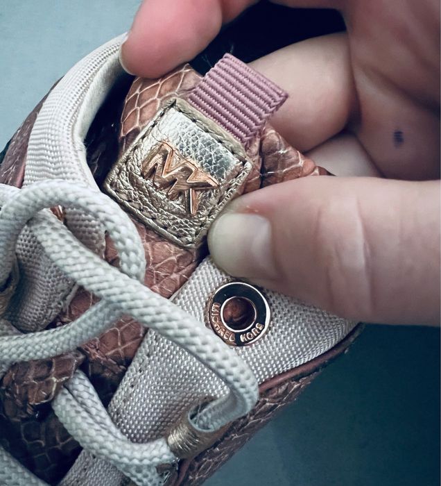 Кеды кроссовки michael kors 7M 37 кожа