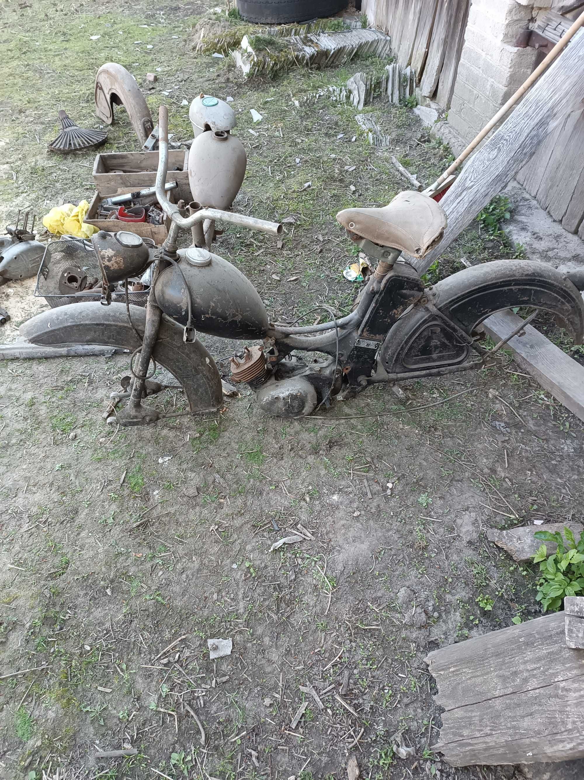 Simson Sr2 2szt.  silnik rama koło lampa zbiornik błotnik Sr 2 zamiana