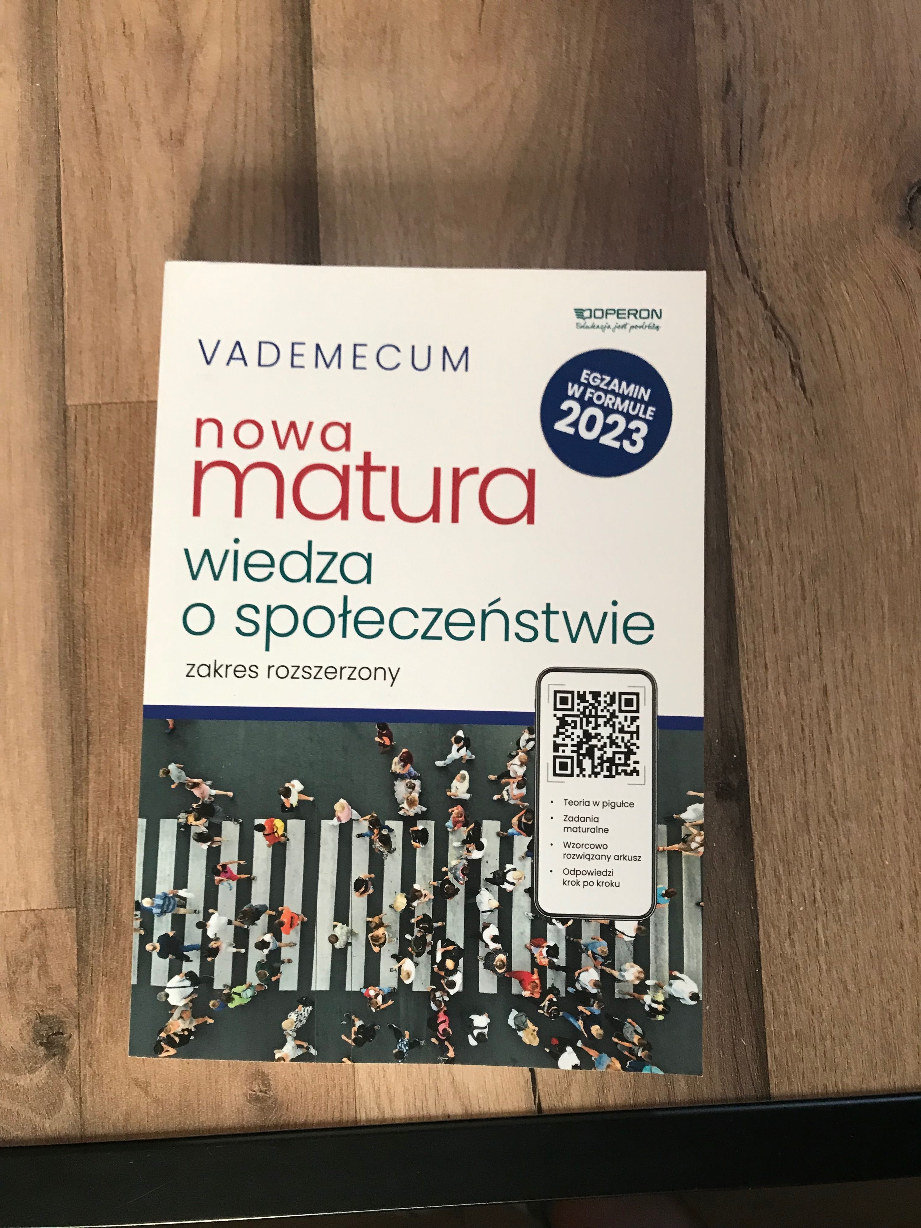 VADEMECUM „nowa matura” WOS zakres rozszerzony Operon