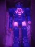 Nowy robot zabawkowy na baterie powar mach niebieski