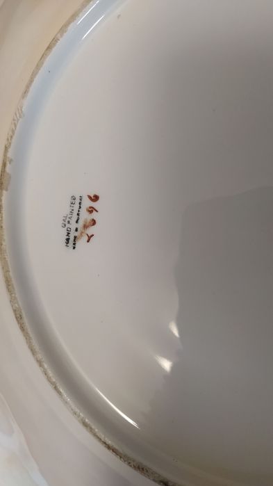 Prato pintado a mão 41cm