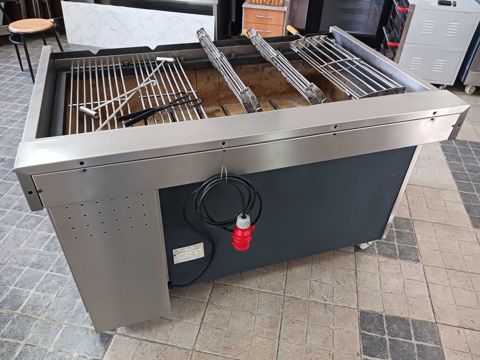 ACM1660 - Grelhador a Carvão Rotativo Grelhaço - Usado