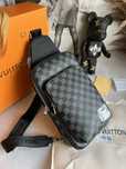 Сумка слінг Louis Vuitton Avenue, чоловіча шкіряна сумка через плече