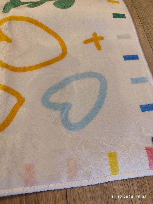 Nowy dywan do pokoju dziecięcego Wzorki 80x120