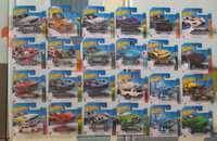 Samochody Hot Wheels 91 sztuk Audi Volkswagen Porsche Lambo BMW TH