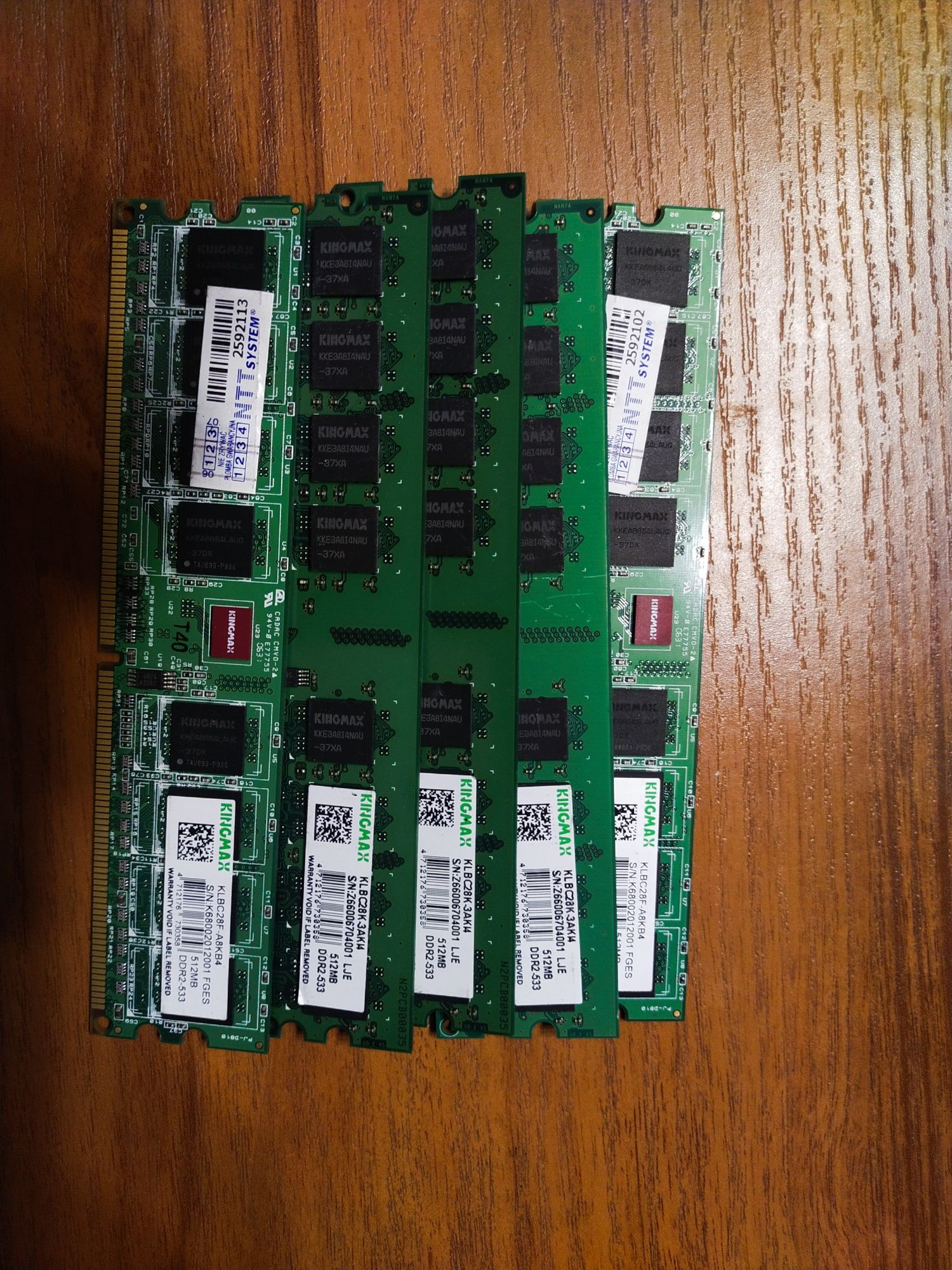 Ram DDR2 512MB kingmax-533