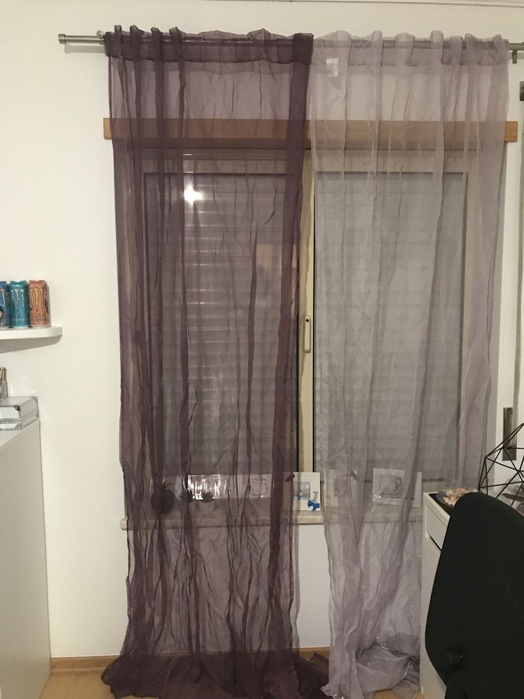 Cortinados em organza