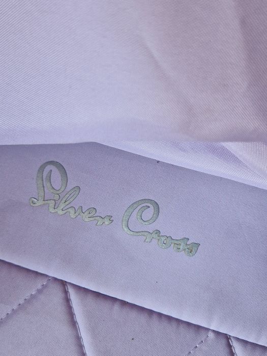 Silver Cross Clic spacerówka skladana na raz lila wózek filt UPF 50