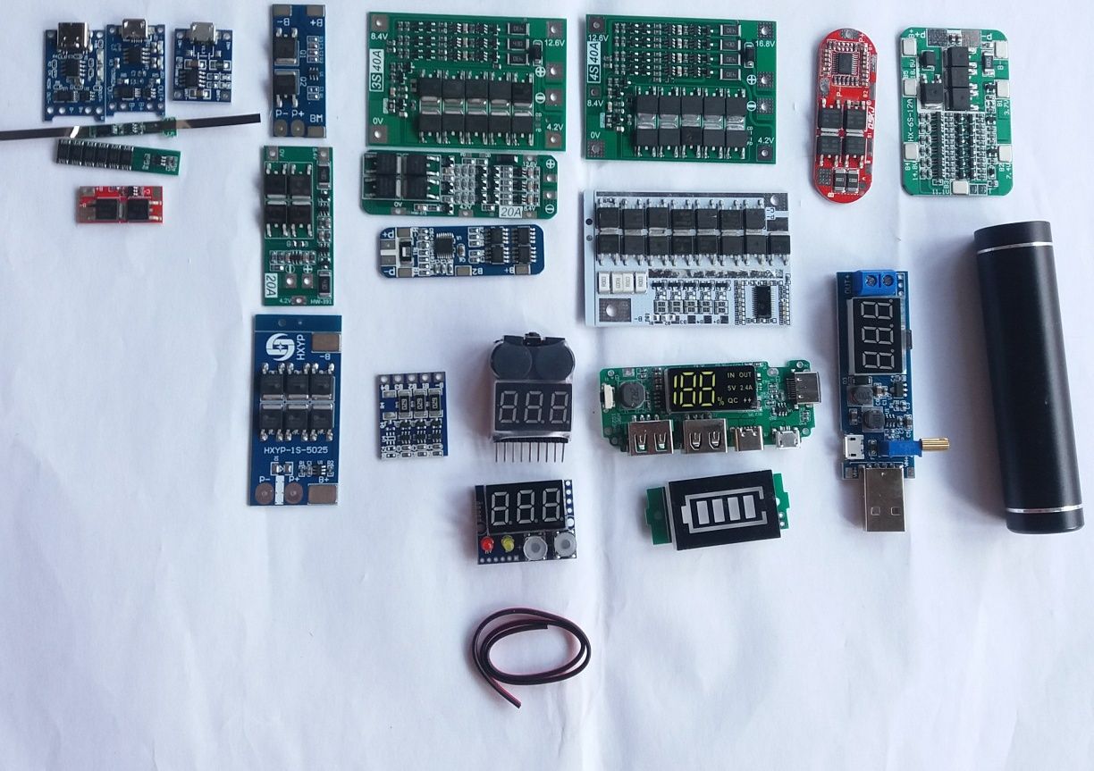 Холдер  bms 3s 6s бмс плата зарядка аккумуляторы 18650, зарядное