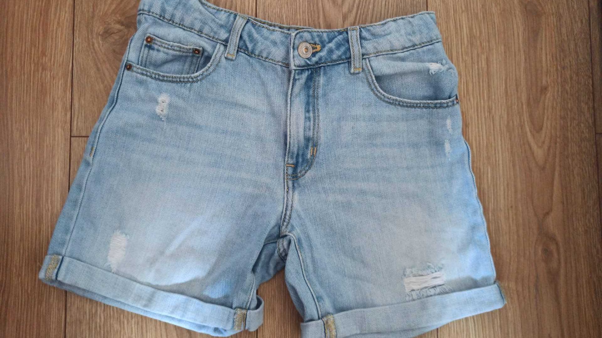 spodenki dziewczęce ZARA rozm. 140