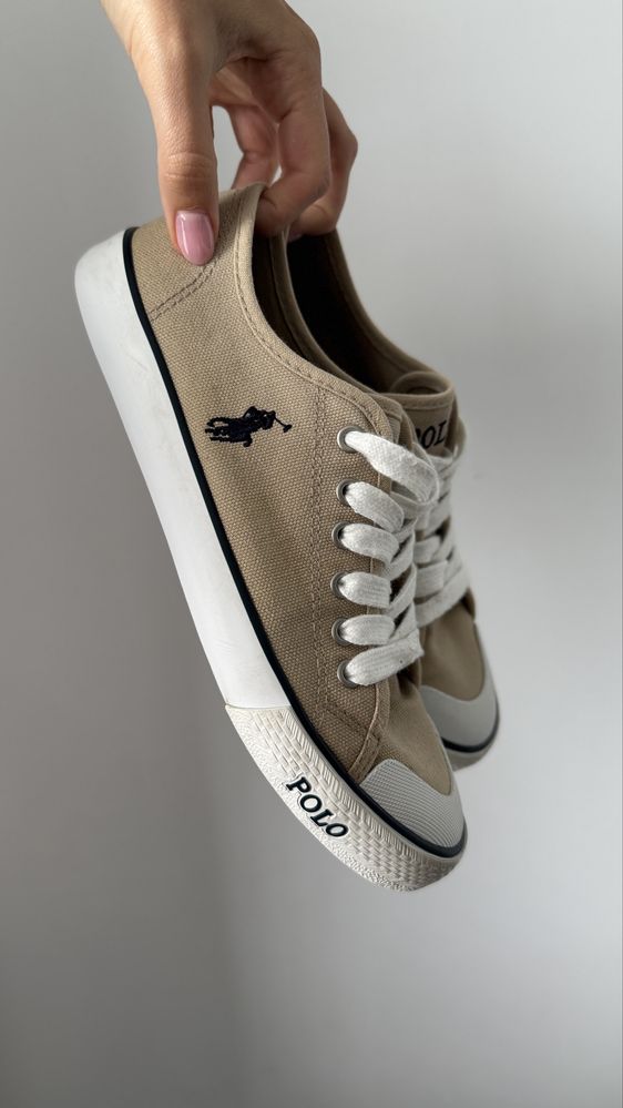 Ralph Lauren Polo trampki 37 Canvas Lining
