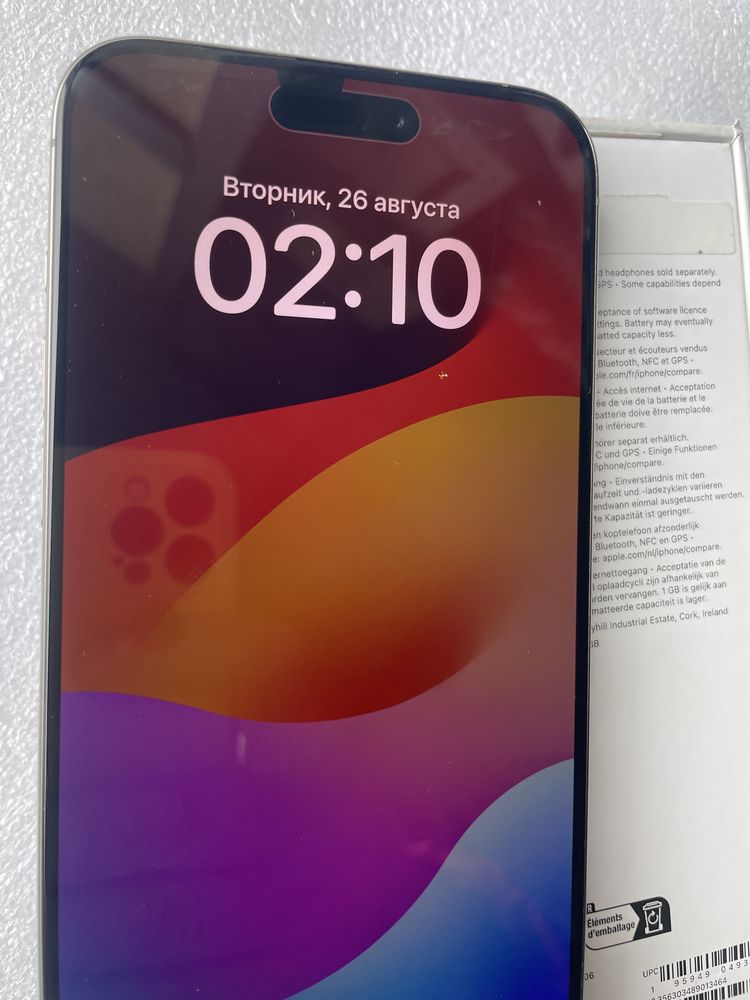 iphone 15 pro max 512gb рабочий но есть ньюанси