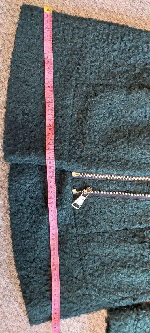 Zimowa kurtka boucle
