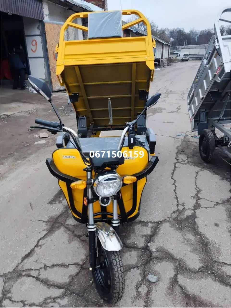 ЕЛЕКТРОТРИЦИКЛ ВАНТАЖНИЙ DOZER 1200W дозер доставка безкоштовна