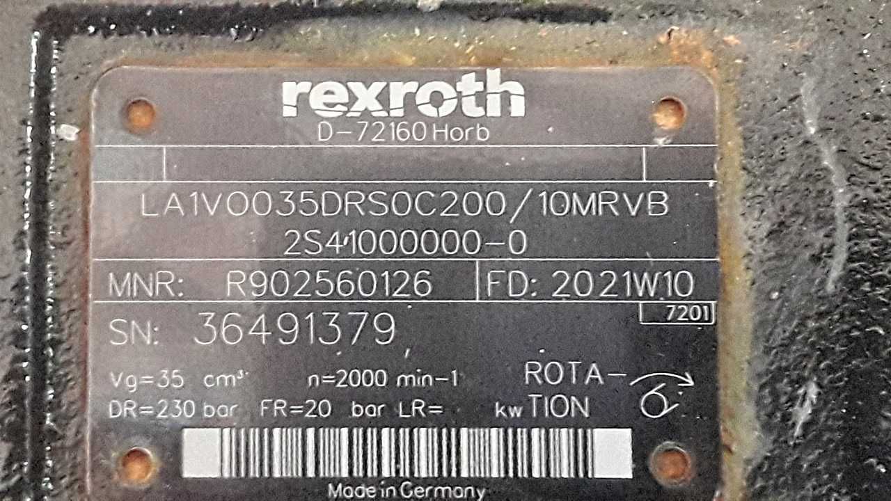Silnik hydr. Rexroth R90/2560/126
