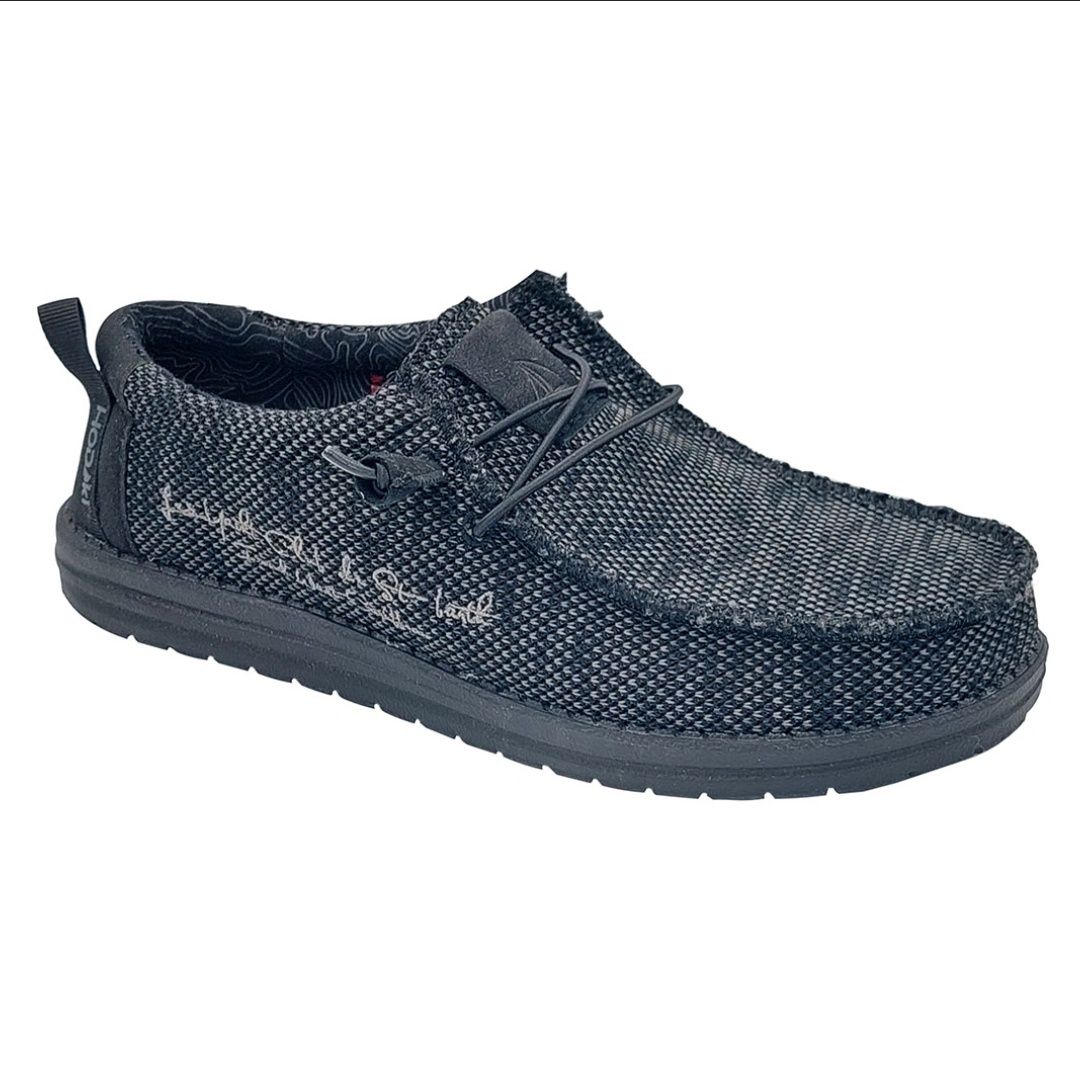 Чоловічі топсайдери HODAki Captain Tight Surf black