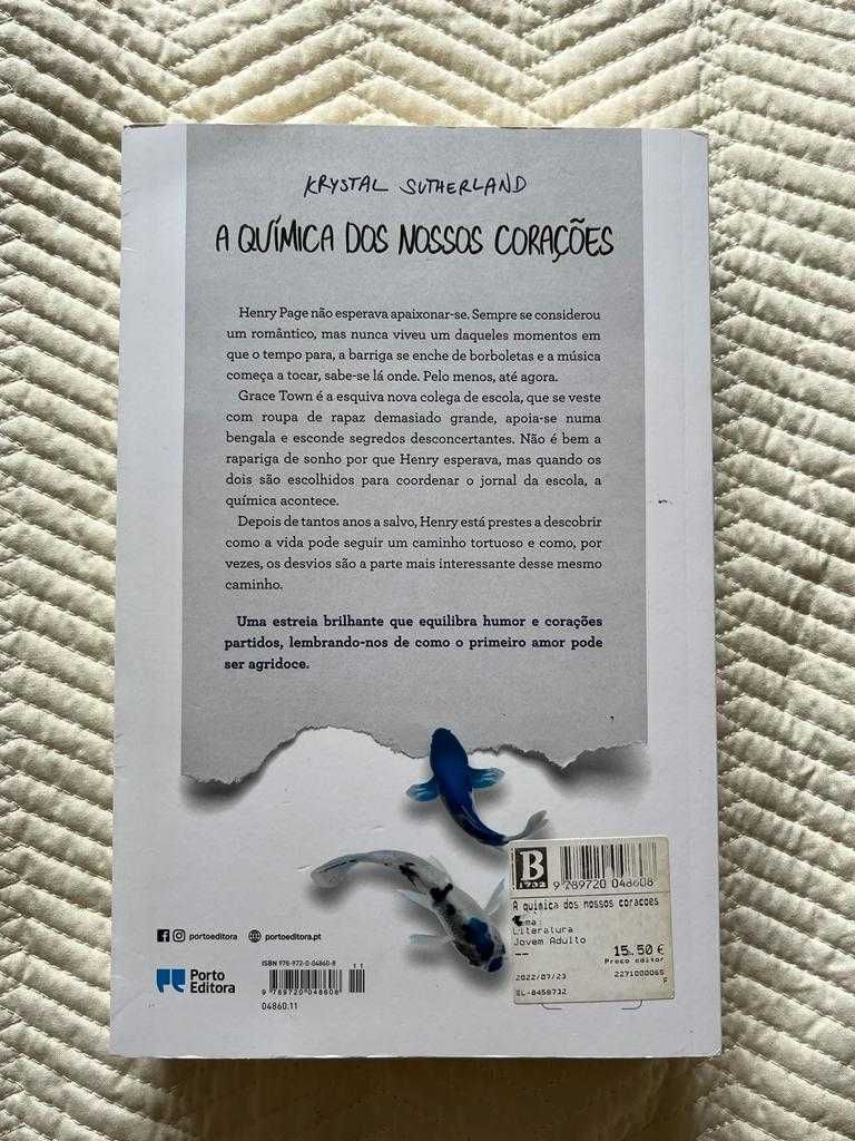 A química dos nossos corações - Livro