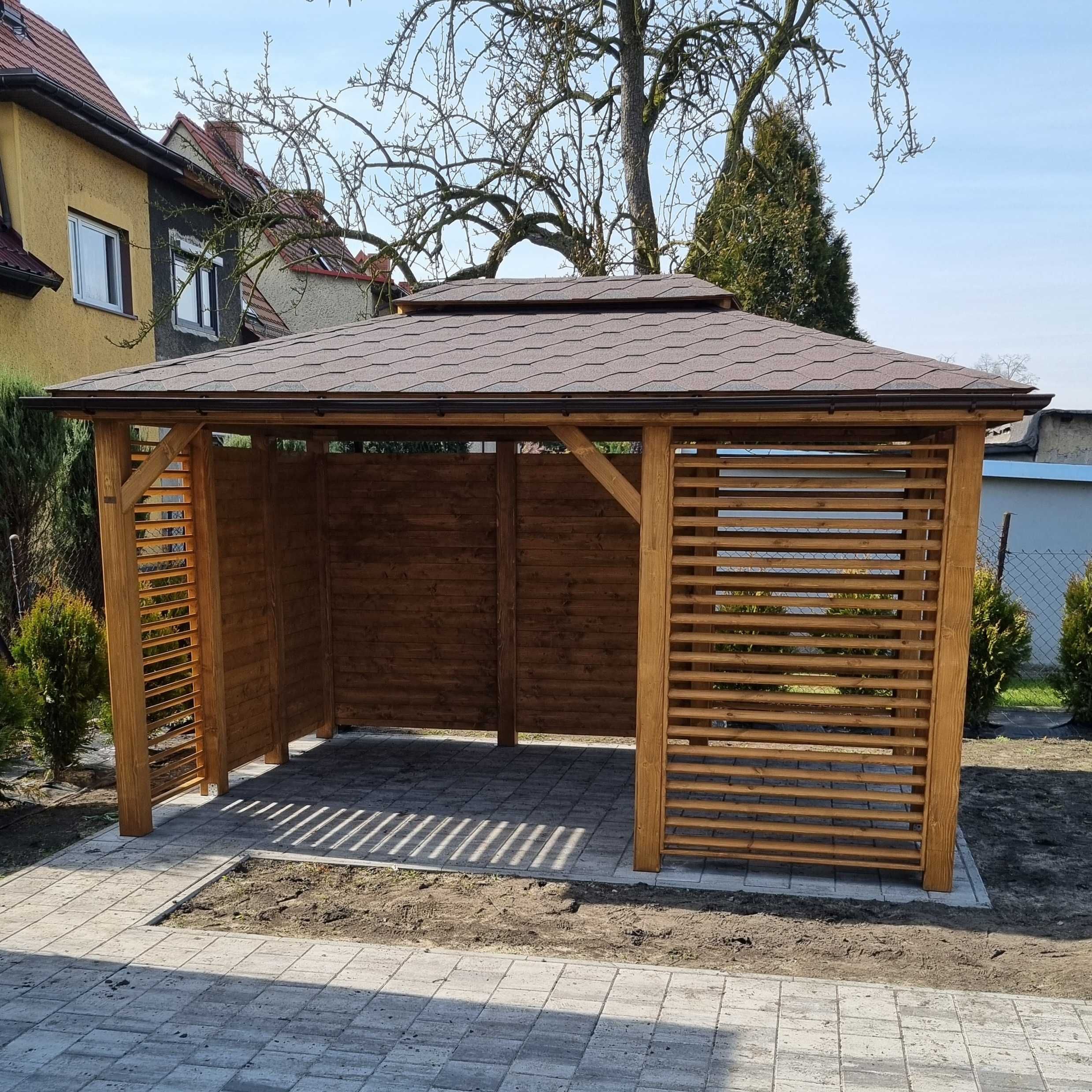Altana ogrodowa WERONA 3X4, altanka drewniana,wiata,pergola,zadaszenie