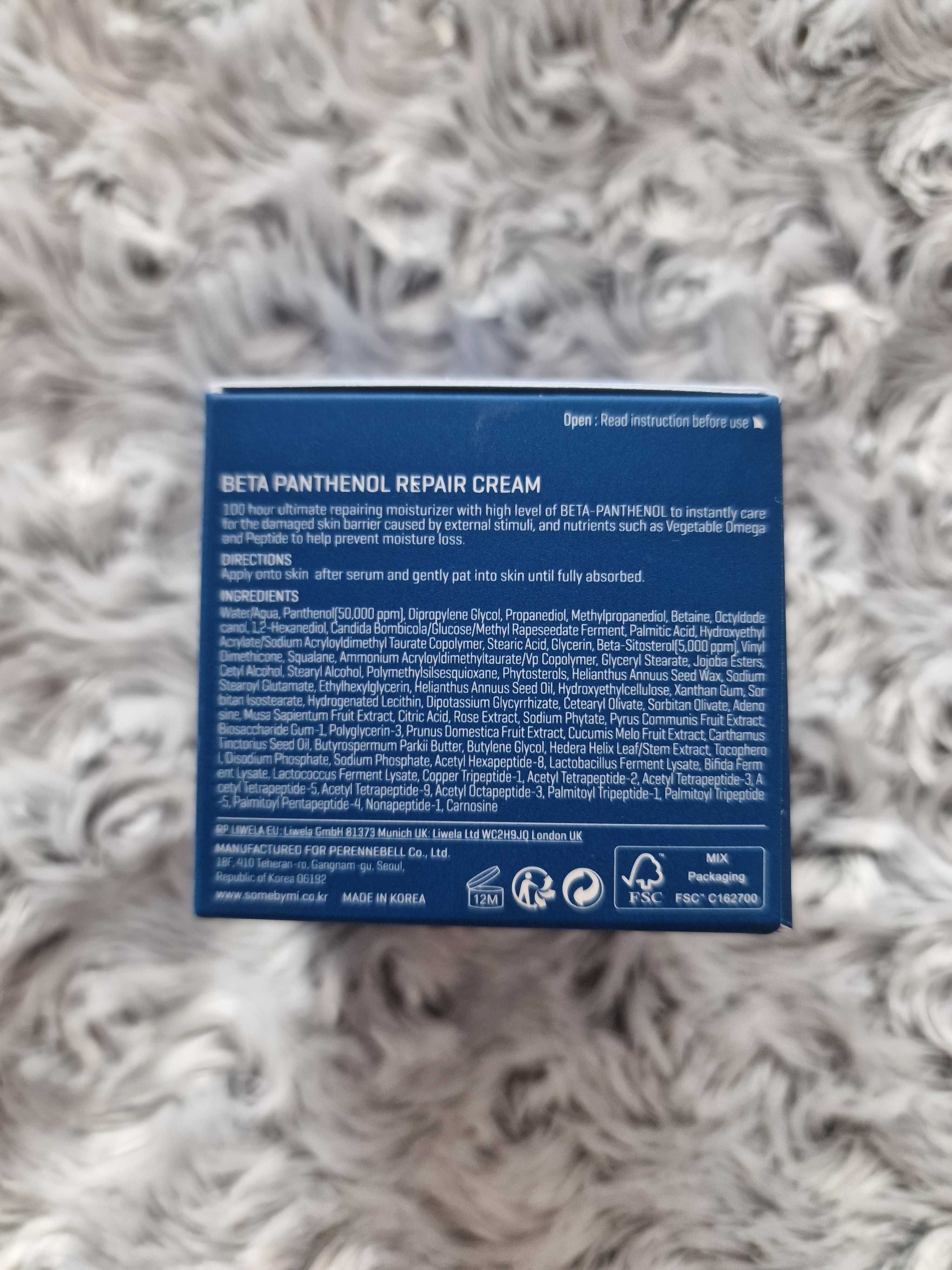 Krem do twarzy Beta Panthenol Repair Cream Some By Mi 50 ml