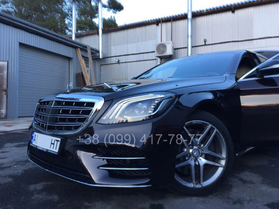 Решетка Рестайлинг AMG S63 S65 S600 Mercedes S-Class W222 S560 S550