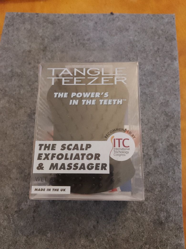 TANGLE TEEZER Szczotka do masażu skóry głowy BLACK