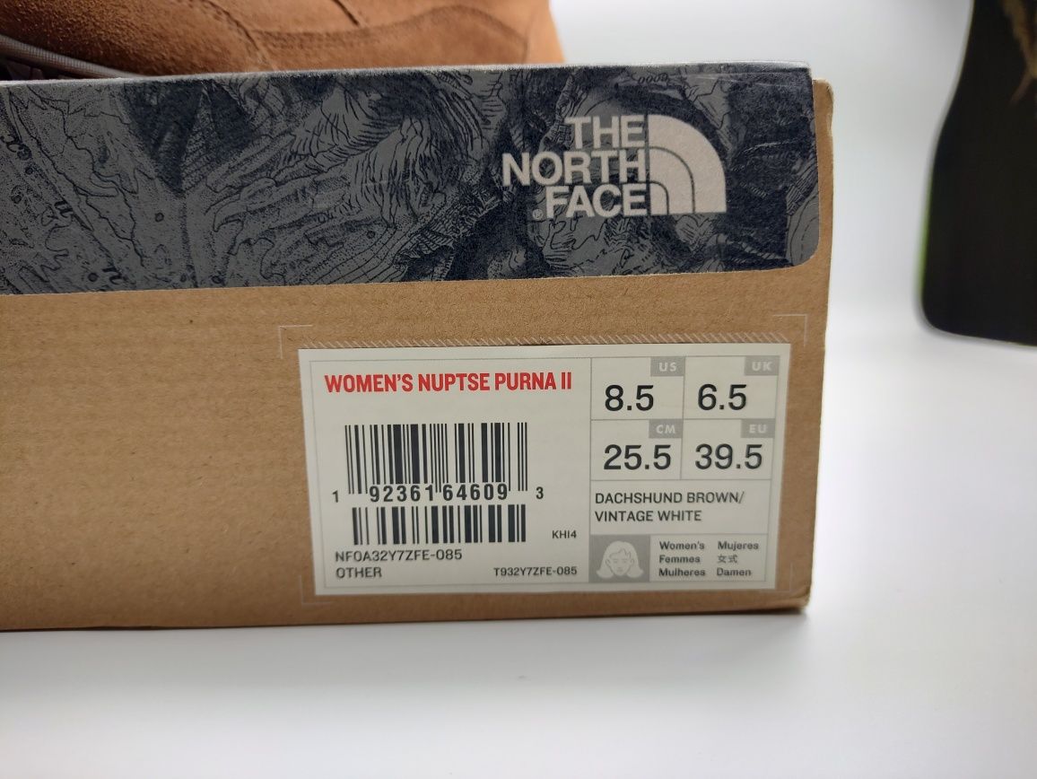 Buty damskie śniegowce The North Face Nuptse Purna II  39.5