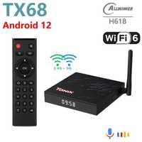 Tanix TX68 H618, 4gb/32GB, Android 12 e conexão WiFi 6