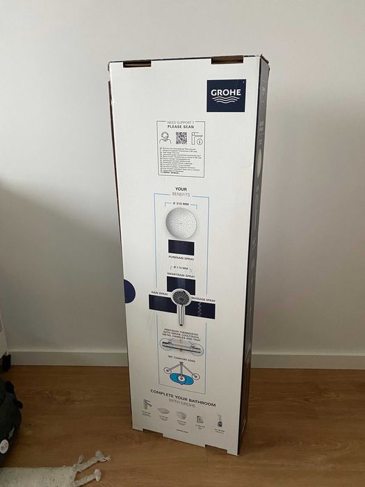 GROHE Vitalio Joy System 310 Sistema de duche com termostática