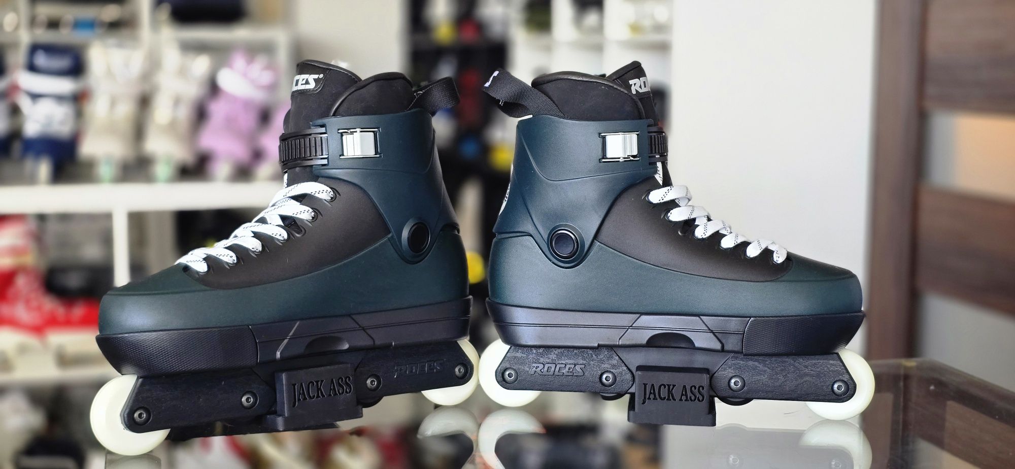Rolki agresywne Roces 5TH element Fuka Green Pro model Yuto Goto Nowe