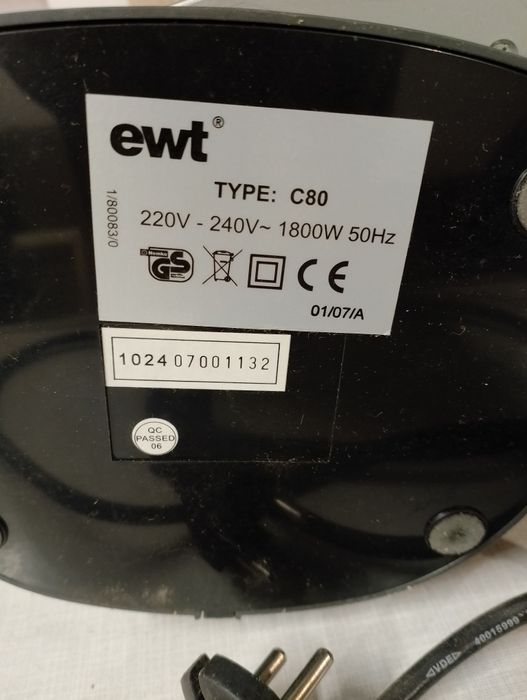 Termowentylator ceramiczny ewt c80