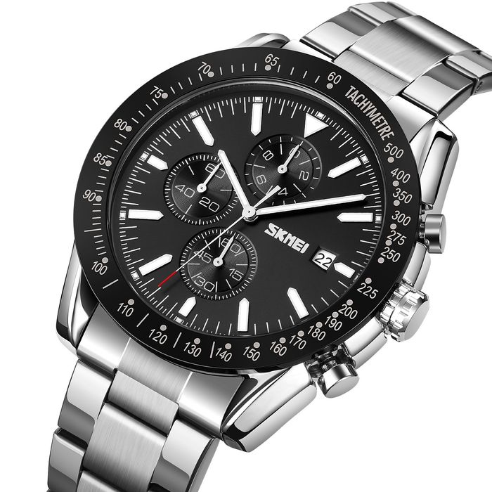 zegarek męski skmei 9253sibk + box