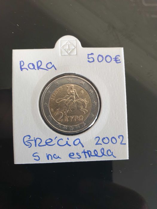 Moeda 2€ Grécia de 2002