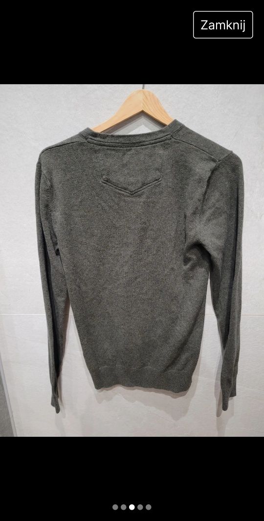 Sweter męski z kaszmirem