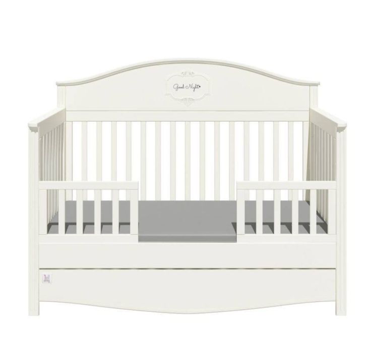 Łóżeczko Bellamy Good Night 140x70 z materacem