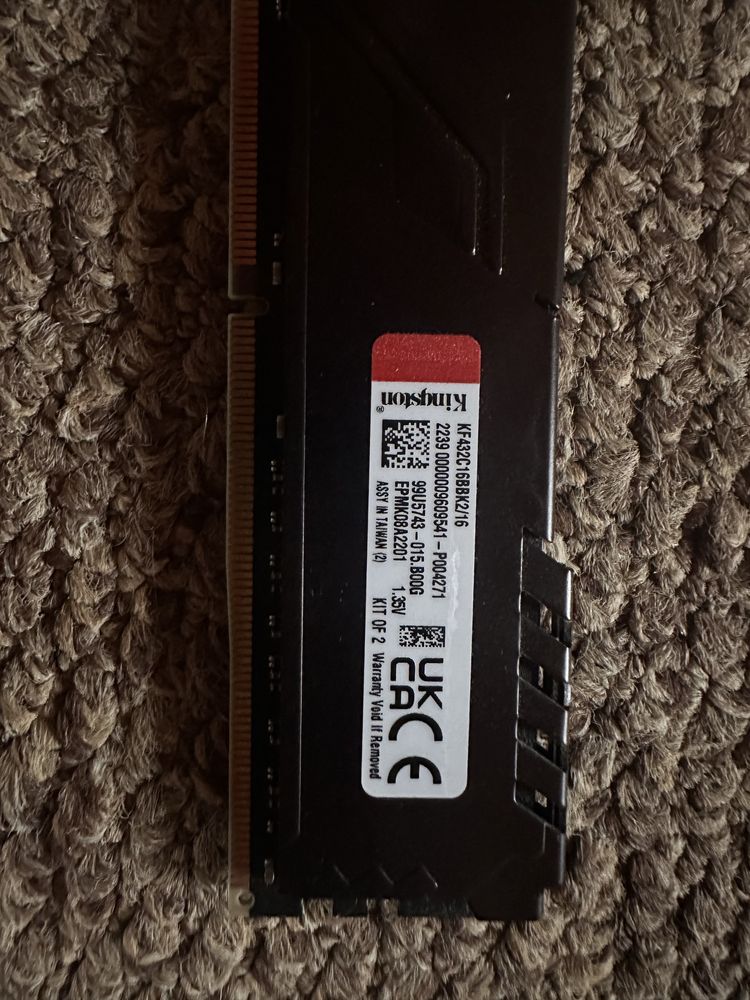 ОЗУ Kingston Fury DDR4 16GB комплект