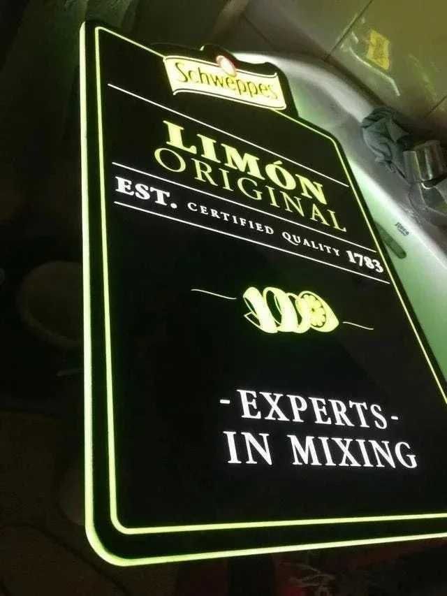 Poblicitario de Bar