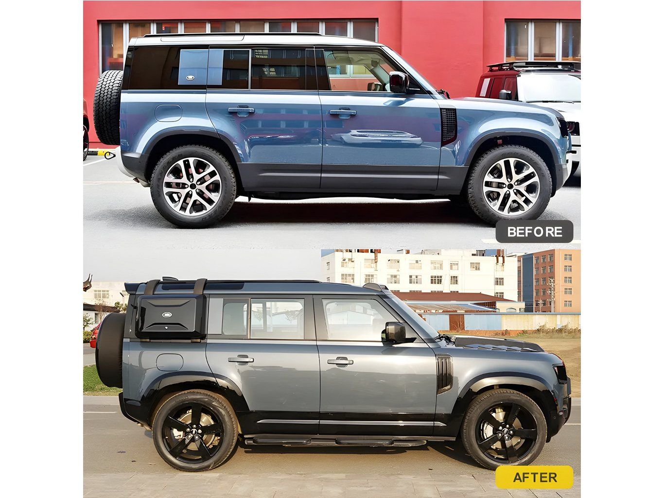 Land Rover Defender 2019+ Комплект молдингів