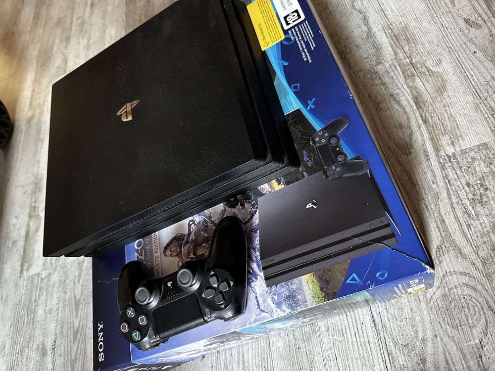 PS4 Pro + 1TB SSD Samsung | Szybka jak błysk | Gotowa do gry