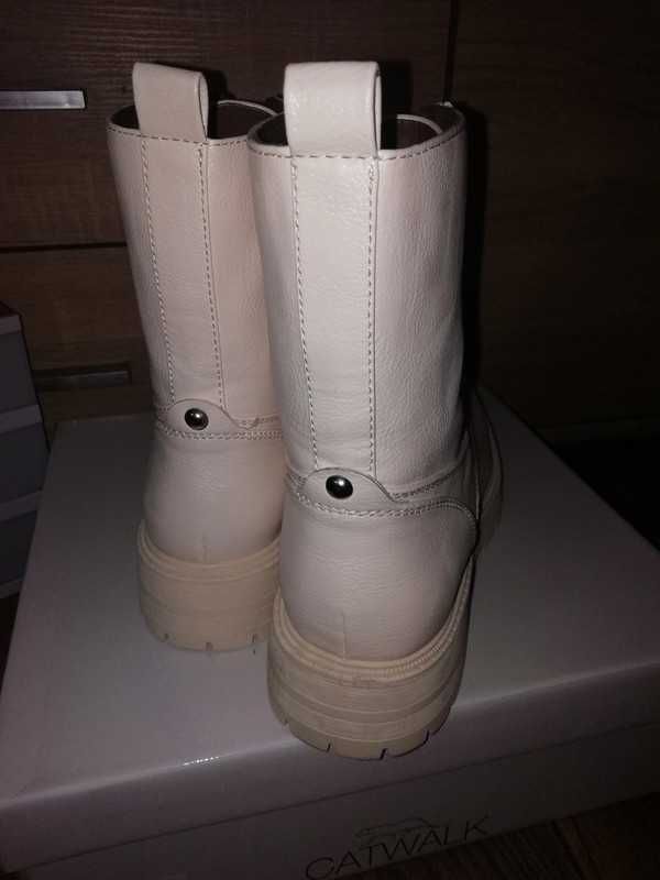 Catwalk buty ocieplane glany botki trapery workery kozaki 40 (26.3)