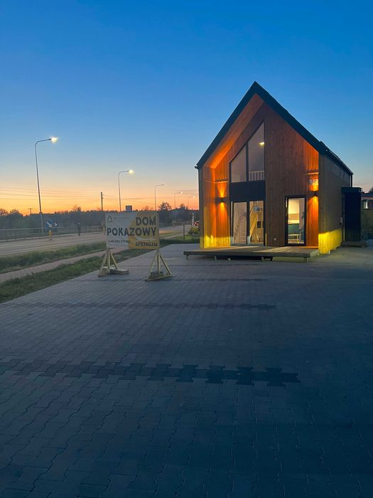 Domy szkieletowe z drewna C24, stan surowy, deweloperski lub pod klucz