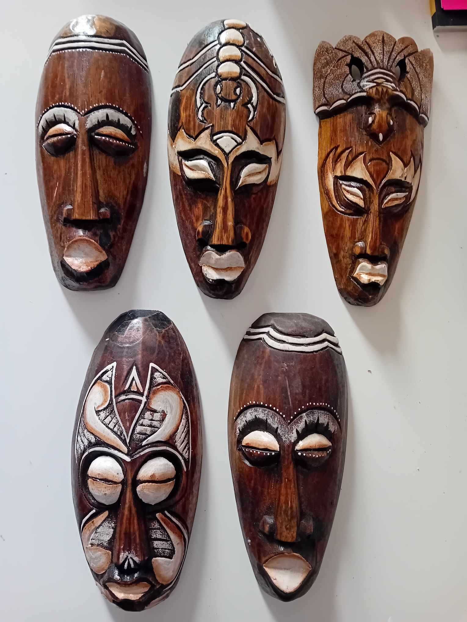 10 Máscaras africanas de madeira