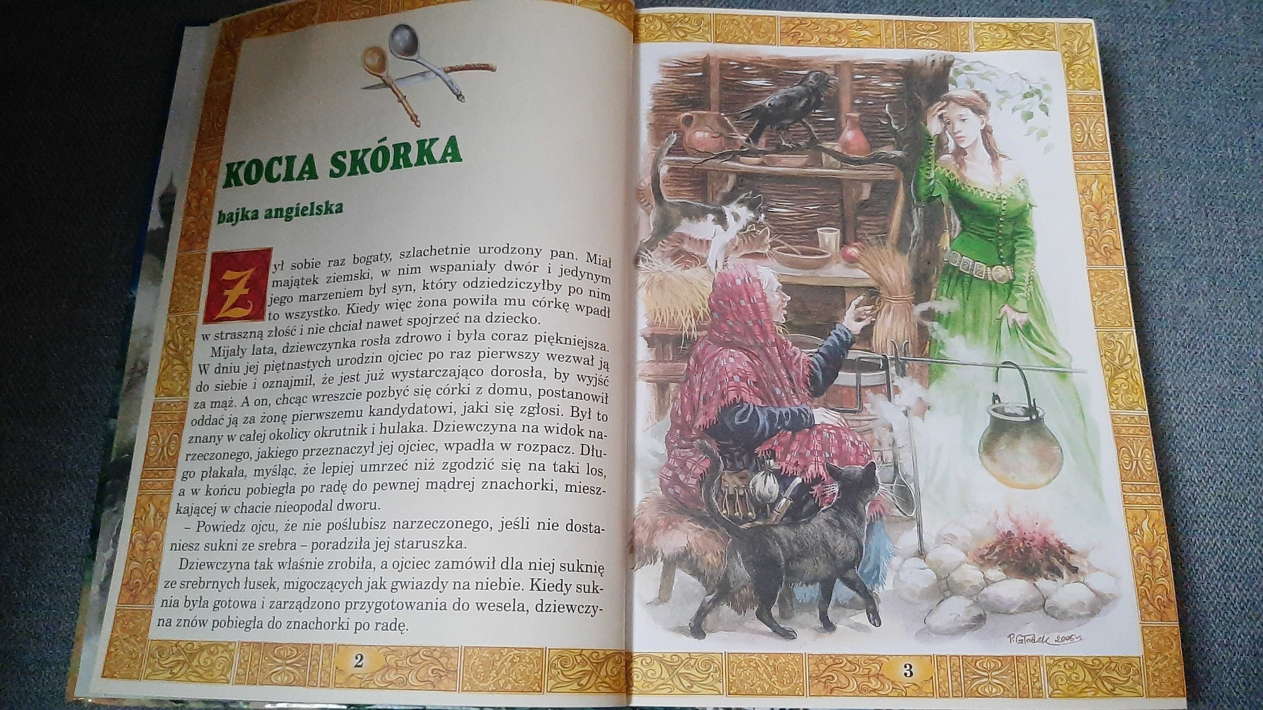Tajemniczy świat baśni legendy Europy Natalia Usenko Paweł Głodek