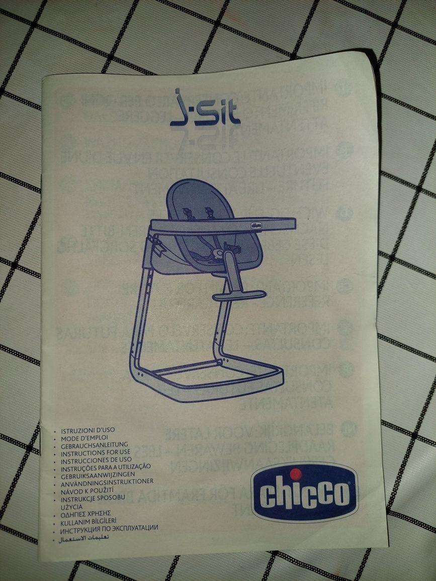 Cadeira Papa Evolutiva Chicco i-sit - cor verde