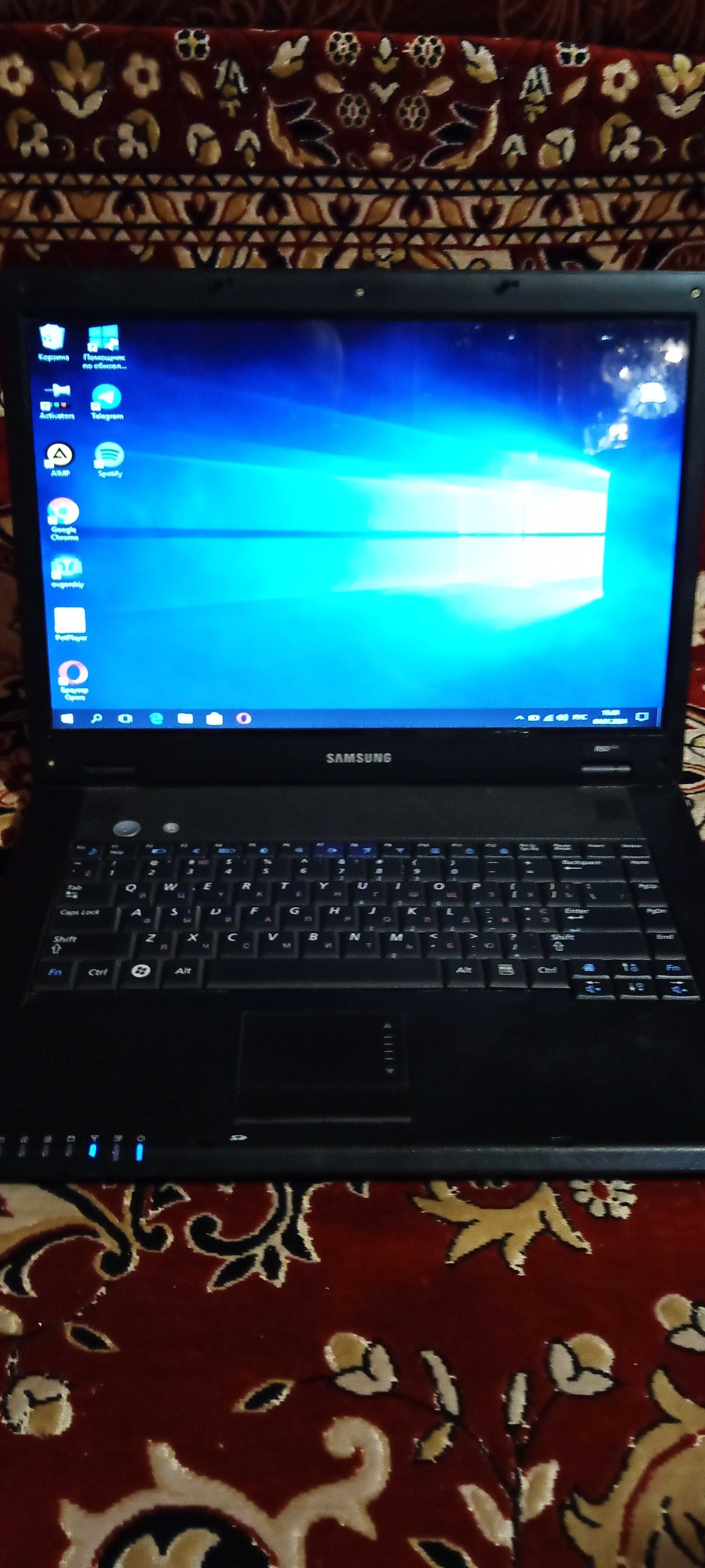 Samsung NP-R60S, ОЗУ 2Gb, Intel Core 2 Duo CPU T7250, HHD 111Gb