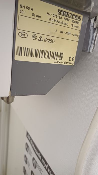 Boiler 50 l niemiecki 100% sprawny