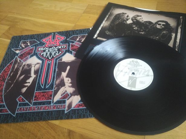 Vinyl Balaam & the angel live free or  die winyl vinyl 1988