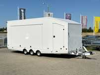 TA-NO SPORT TRANSPORTER 60 PREMIUM | 600 x 230 cm | 3500 kg DMC  laweta zamknięta do przewozu sportowych, zabytkowych samochodów