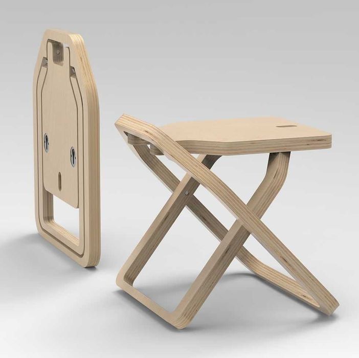 Виготовлення та продаж розкладних стільців з фанери / Стулья на ЧПК