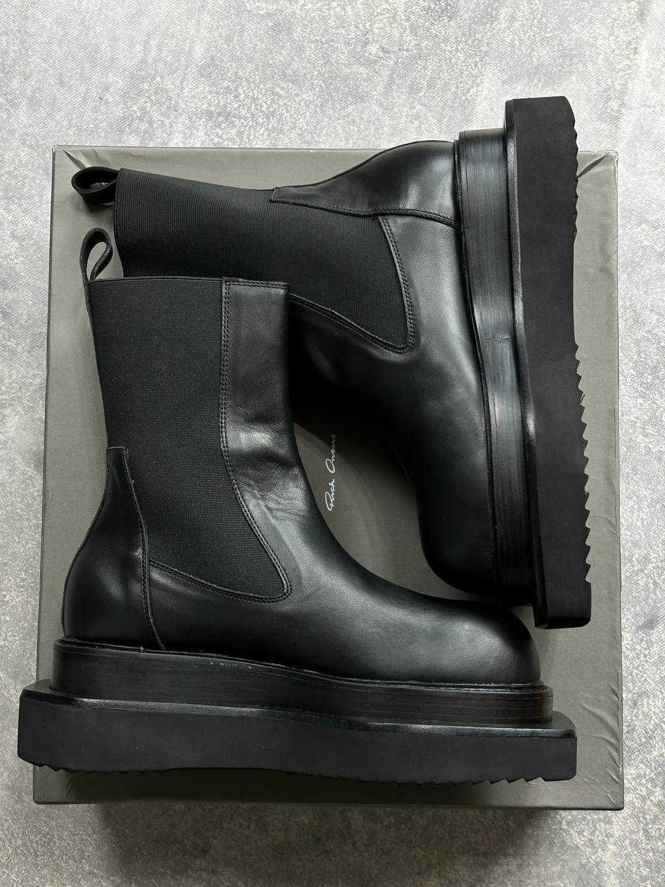Rick Owens platform boots black черевики чоботи чорні ботинки 41 43 44